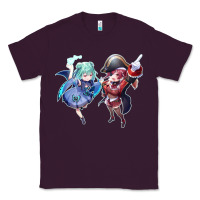 Plum Houshou Marine and Uruha Rushia Classic Tee - linhVisuals