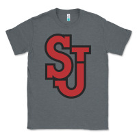 Charcoal Heather st. john's red storm Classic Tee - linhVisuals