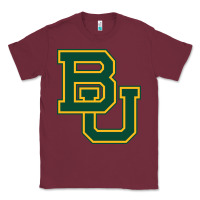 Burgundy baylor athletics Classic Tee - linhVisuals