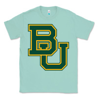 Seafoam baylor athletics Classic Tee - linhVisuals