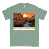 Sage vintage grand canyon national park retro colorado river 80s Classic Tee - linhVisuals