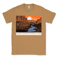 Toasted Coconut vintage grand canyon national park retro colorado river 80s Classic Tee - linhVisuals