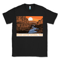 Black vintage grand canyon national park retro colorado river 80s Classic Tee - linhVisuals