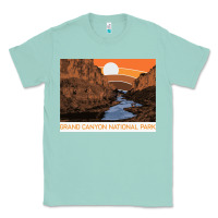 Seafoam vintage grand canyon national park retro colorado river 80s Classic Tee - linhVisuals