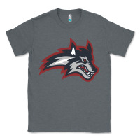 Charcoal Heather stony brook seawolves Classic Tee - linhVisuals