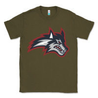 Army Green stony brook seawolves Classic Tee - linhVisuals