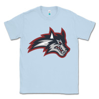 Dusty Blue stony brook seawolves Classic Tee - linhVisuals