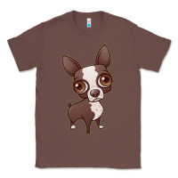 Chestnut zippy the boston terrier Classic Tee - linhVisuals