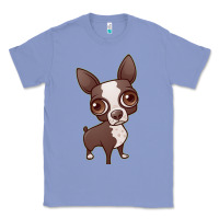 Colony Blue zippy the boston terrier Classic Tee - linhVisuals