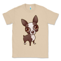 Mushroom zippy the boston terrier Classic Tee - linhVisuals