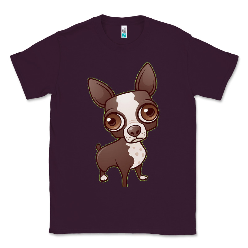 Zippy The Boston Terrier Classic Tee by linhVisuals | Teevron