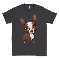 Smoke zippy the boston terrier Classic Tee - linhVisuals
