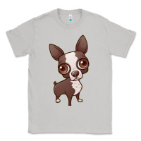Moon Dust zippy the boston terrier Classic Tee - linhVisuals