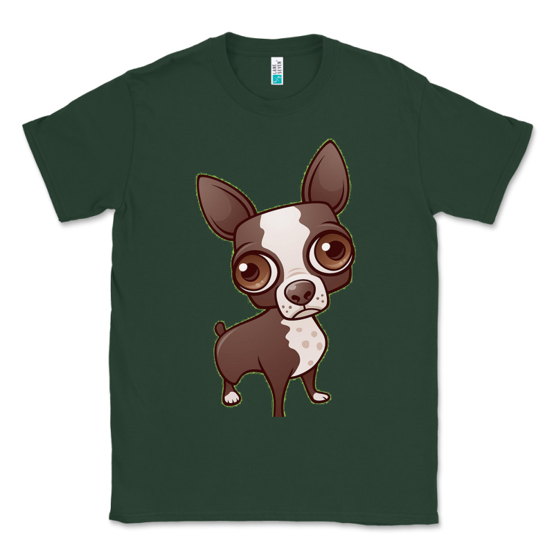Zippy The Boston Terrier Classic Tee by linhVisuals | Teevron