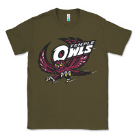 Army Green temple owls Classic Tee - linhVisuals