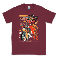 Burgundy ramen rider food, noodles Classic Tee - linhVisuals