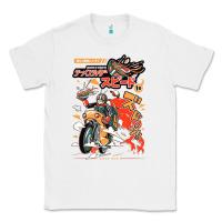 White ramen rider food, noodles Classic Tee - linhVisuals