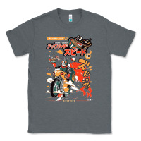 Charcoal Heather ramen rider food, noodles Classic Tee - linhVisuals
