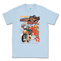 Dusty Blue ramen rider food, noodles Classic Tee - linhVisuals