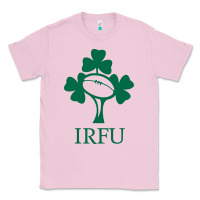 Bubblegum Pink irish rugby football union Classic Tee - linhVisuals