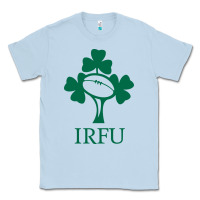 Dusty Blue irish rugby football union Classic Tee - linhVisuals