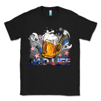 Black dad life beer and tools Classic Tee - BarkalooDesign