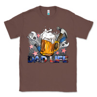 Chestnut dad life beer and tools Classic Tee - BarkalooDesign