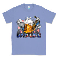 Colony Blue dad life beer and tools Classic Tee - BarkalooDesign