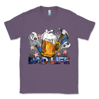 Lavender dad life beer and tools Classic Tee - BarkalooDesign
