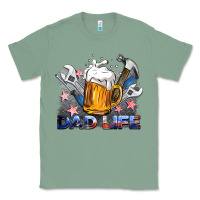 Sage dad life beer and tools Classic Tee - BarkalooDesign