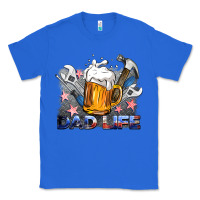 True Royal dad life beer and tools Classic Tee - BarkalooDesign