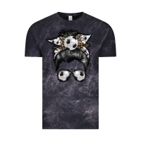 Cloud Black soccer mom Vintage Tee - RacoonDesign