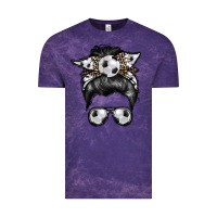 Cloud Purple soccer mom Vintage Tee - RacoonDesign
