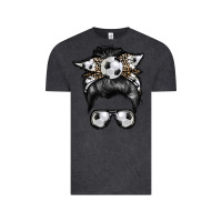 Vintage Black soccer mom Vintage Tee - RacoonDesign