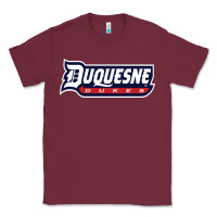 Burgundy duquesne sports Classic Tee - linhVisuals