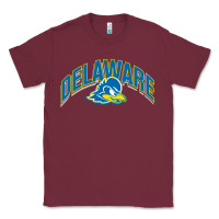 Burgundy delaware sportss Classic Tee - linhVisuals