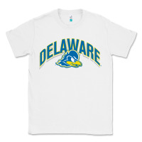 White delaware sportss Classic Tee - linhVisuals