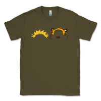 Army Green hobbes Classic Tee - linhVisuals