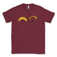 Burgundy hobbes Classic Tee - linhVisuals