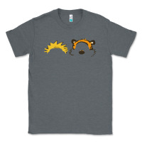 Charcoal Heather hobbes Classic Tee - linhVisuals