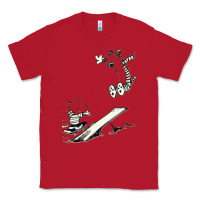 Red hobbes Classic Tee - linhVisuals