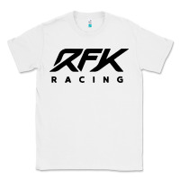 White rfk racing Classic Tee - linhVisuals