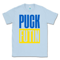 Dusty Blue puck futin meme Classic Tee - linhVisuals