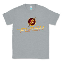 Heather Grey the flash 02 Classic Tee - linhVisuals