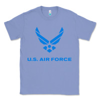 Colony Blue us force usaf distressed Classic Tee - linhVisuals
