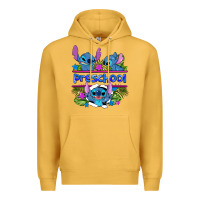 Mustard preview flower stitch blue preschool Premium Hoodie - AdoDesignShop