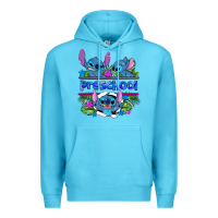Ocean Blue preview flower stitch blue preschool Premium Hoodie - AdoDesignShop