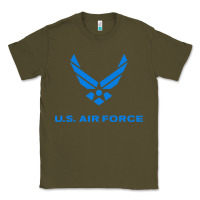 Army Green us force usaf distressed Classic Tee - linhVisuals