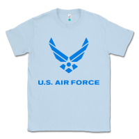 Dusty Blue us force usaf distressed Classic Tee - linhVisuals