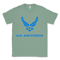 Sage us force usaf distressed Classic Tee - linhVisuals